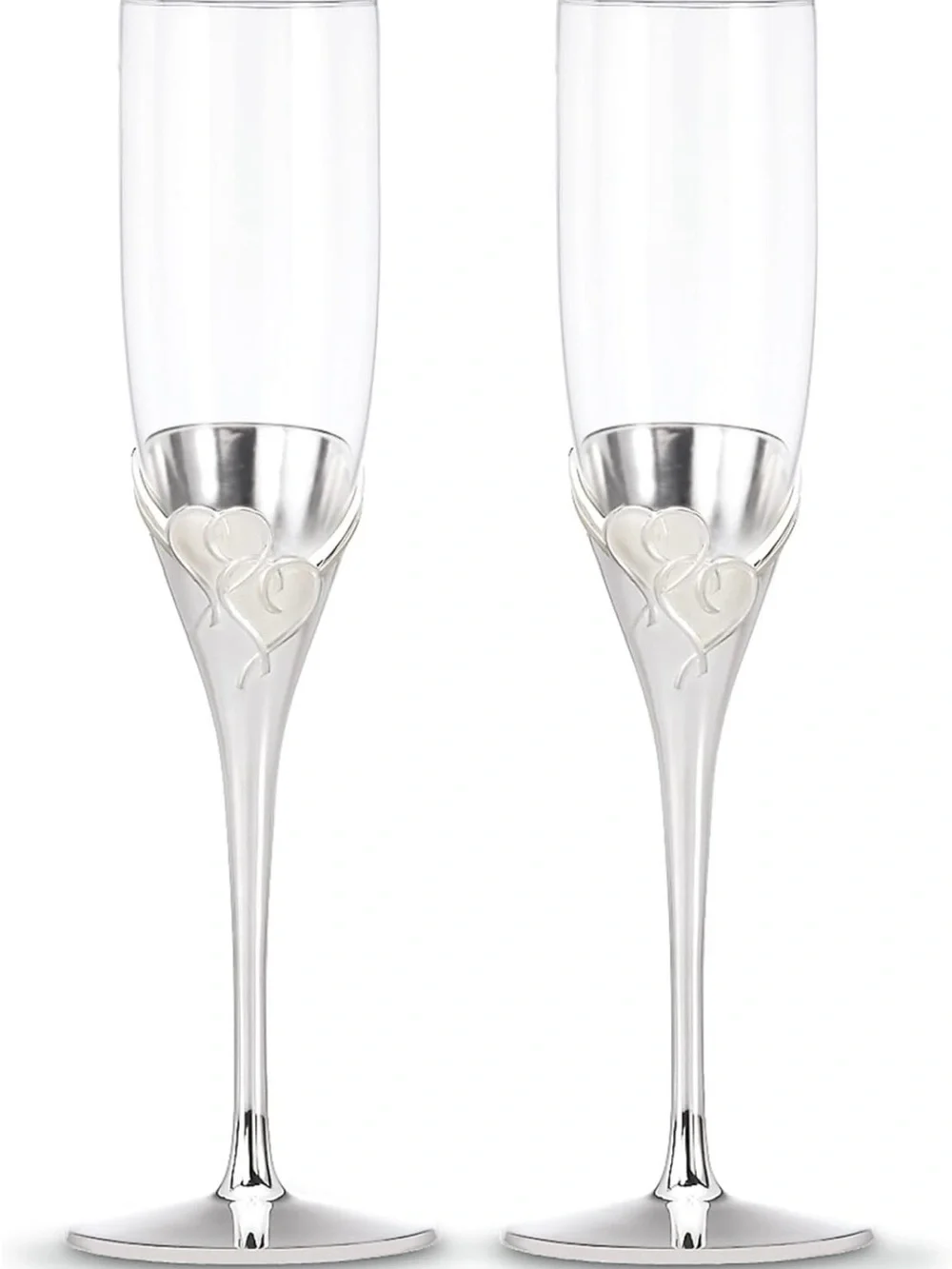 Lenox True Love Cream Champagne Flute Pair